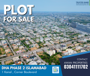 plot for sale dha 2